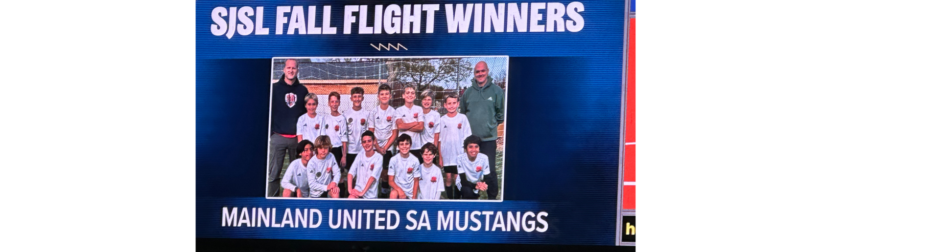 SJSL Fall Flight Winners 